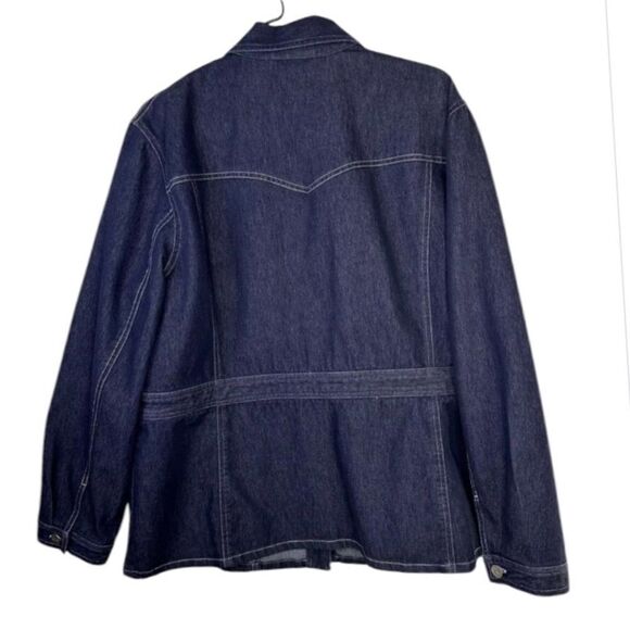 Vintage Evan-Picone Mod Denim
Jacket, Button Up Size Large - Picture 2 of 4